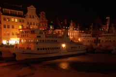 Gdańsk nocą (grudzień 2011)